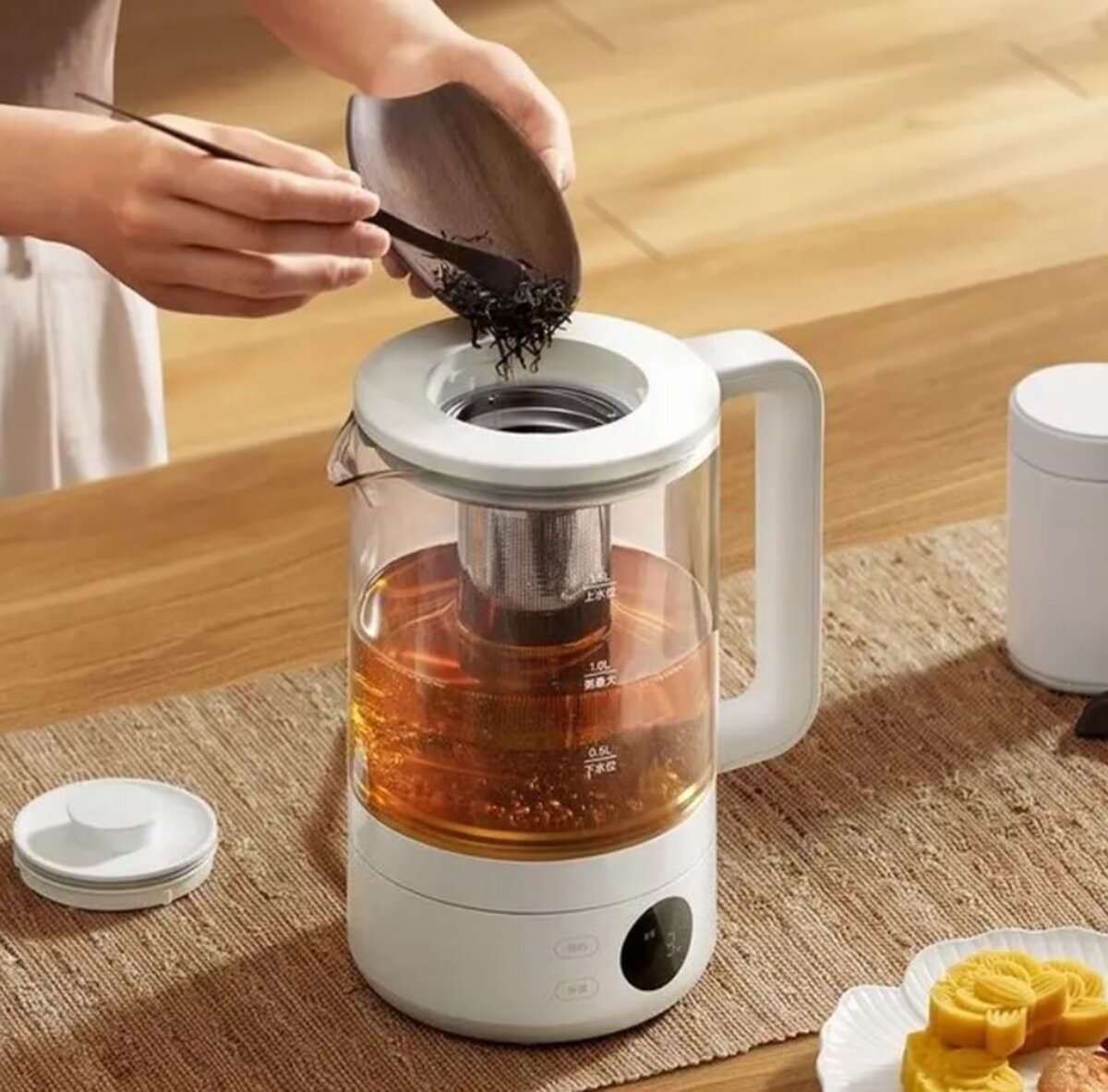 Заварювальний чайник Xiaomi Mijia Smart Multifunctional Health Kettle S1 + (перехідник на EU розетку) на малюнкі №5