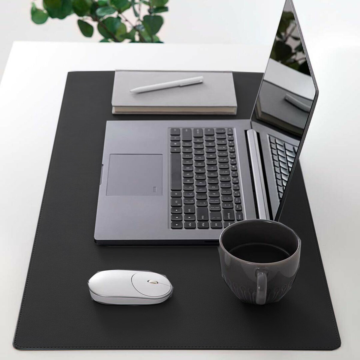 Килимок для миші Xiaomi Super Large Double Material Mouse Pad Black на малюнкі №7