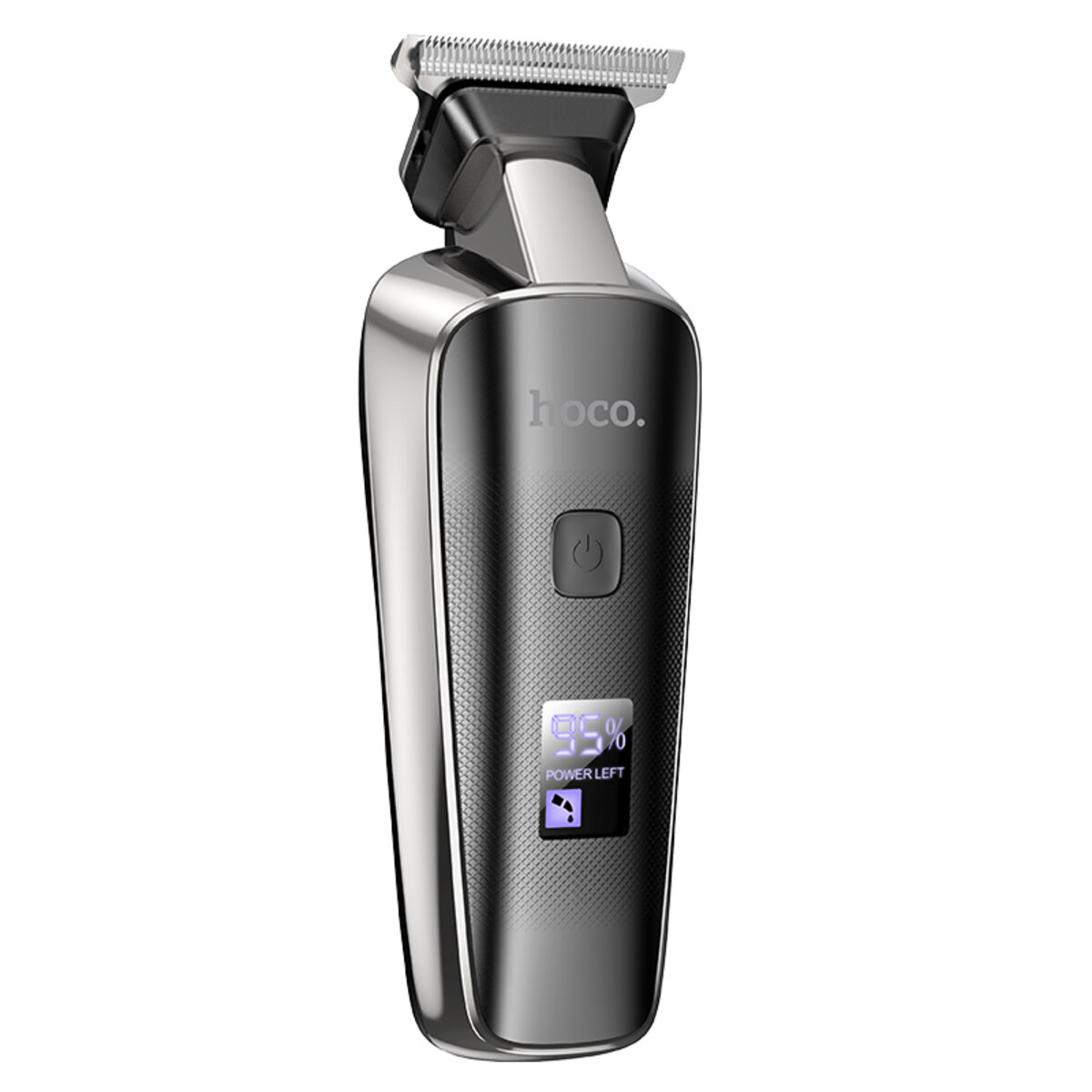 Машинка для стрижки HOCO HP23 Diamond engraving electric hair clipper Black на малюнкі №1