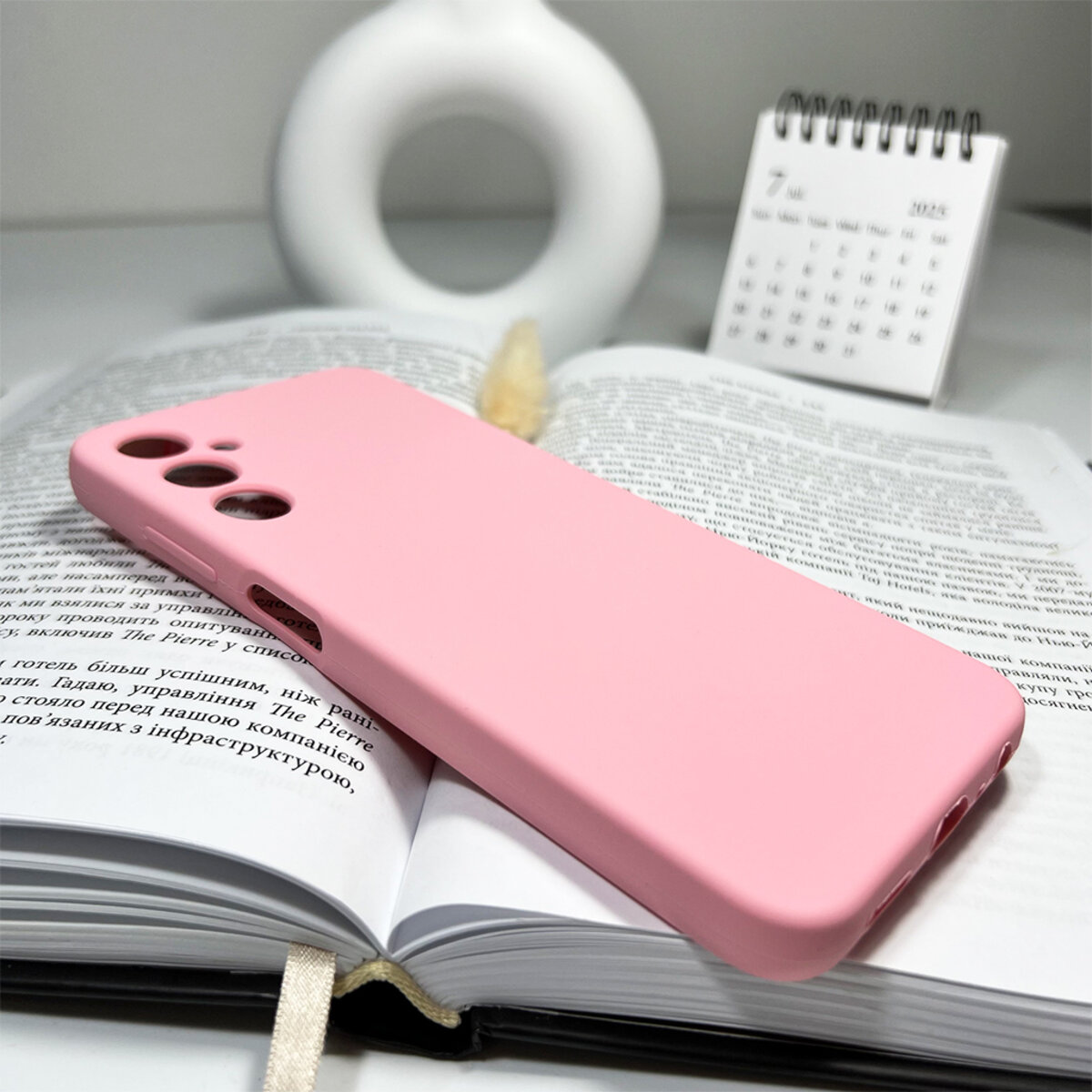 Чохол для смартфона Cosmic Silicone Case AA for Samsung Galaxy A05s Rose Pink на малюнкі №4