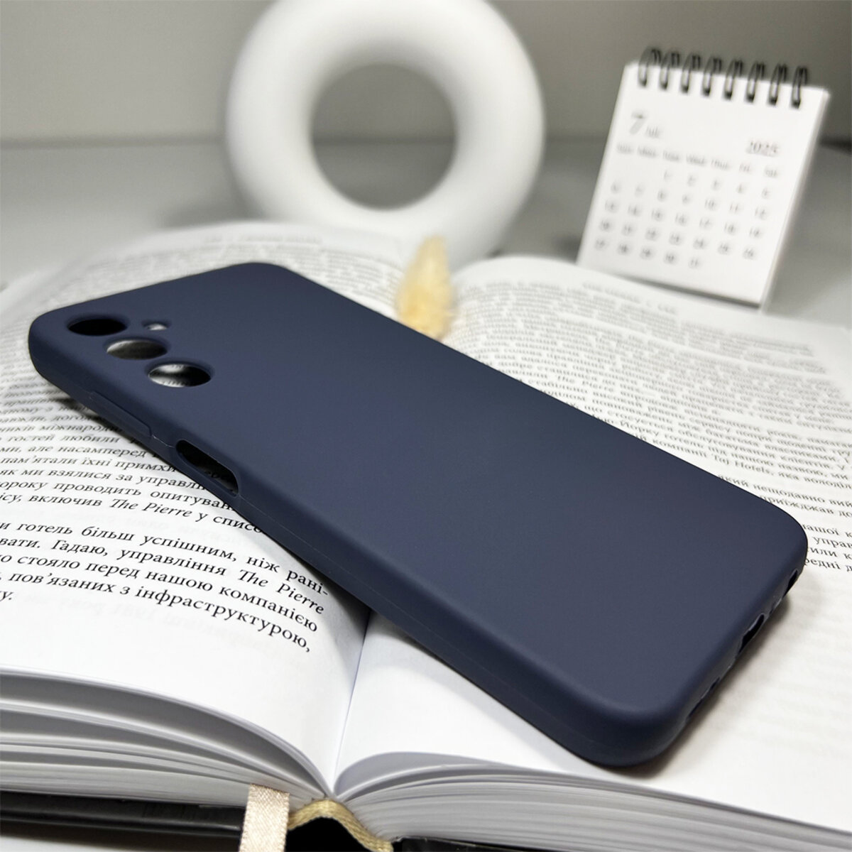 Чохол для смартфона Cosmic Silicone Case AA for Samsung Galaxy A05s Midnight Blue на малюнкі №4