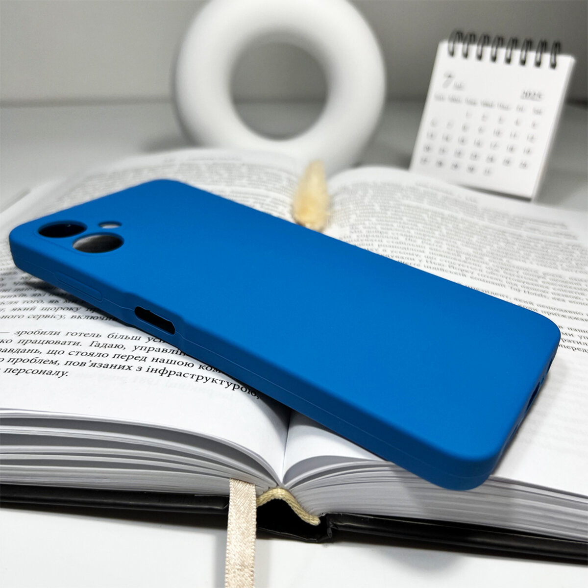 Чохол для смартфона Cosmic Silicone Case AA for Samsung Galaxy A06 4G Light Blue на малюнкі №4