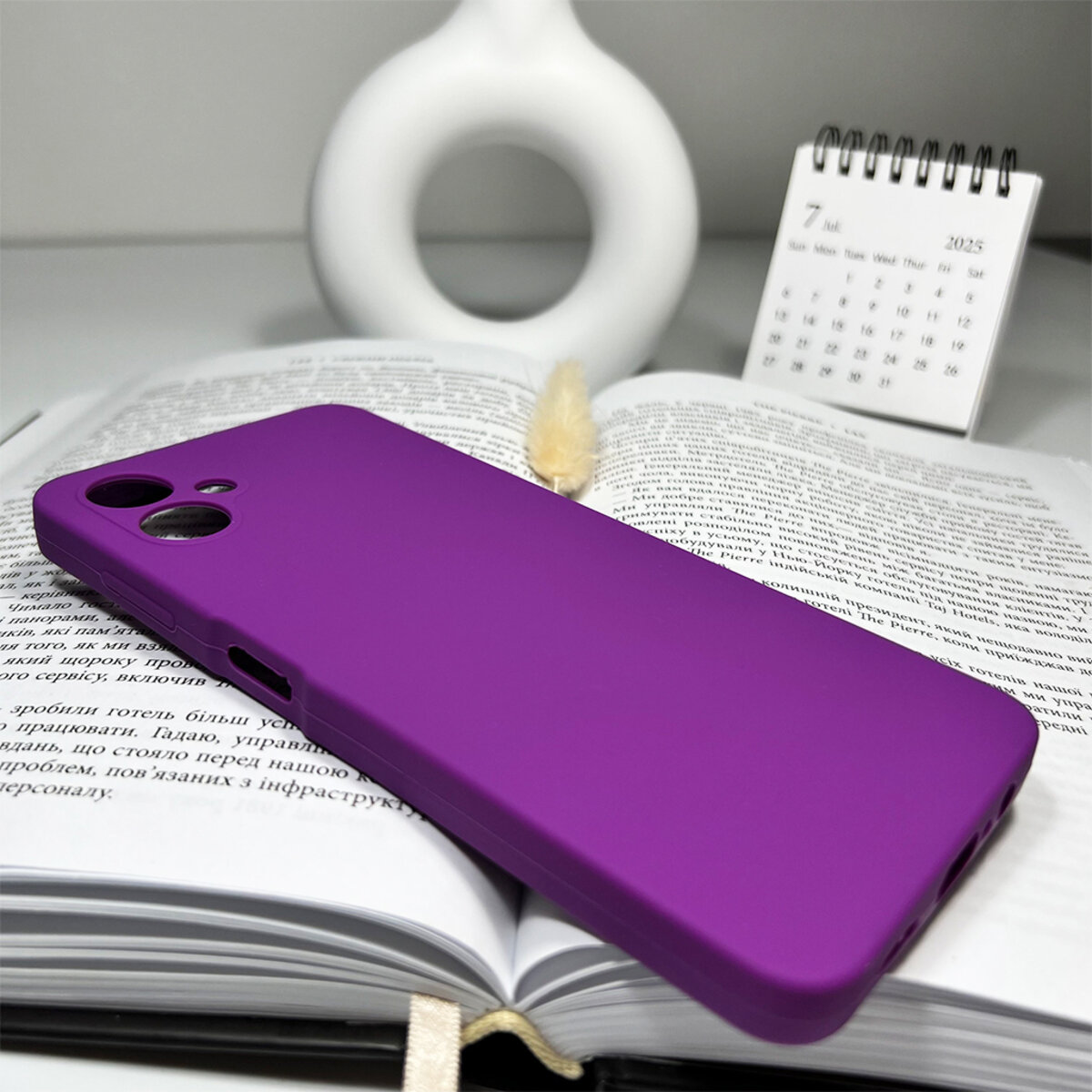 Чохол для смартфона Cosmic Silicone Case AA for Samsung Galaxy A06 4G Purple на малюнкі №4