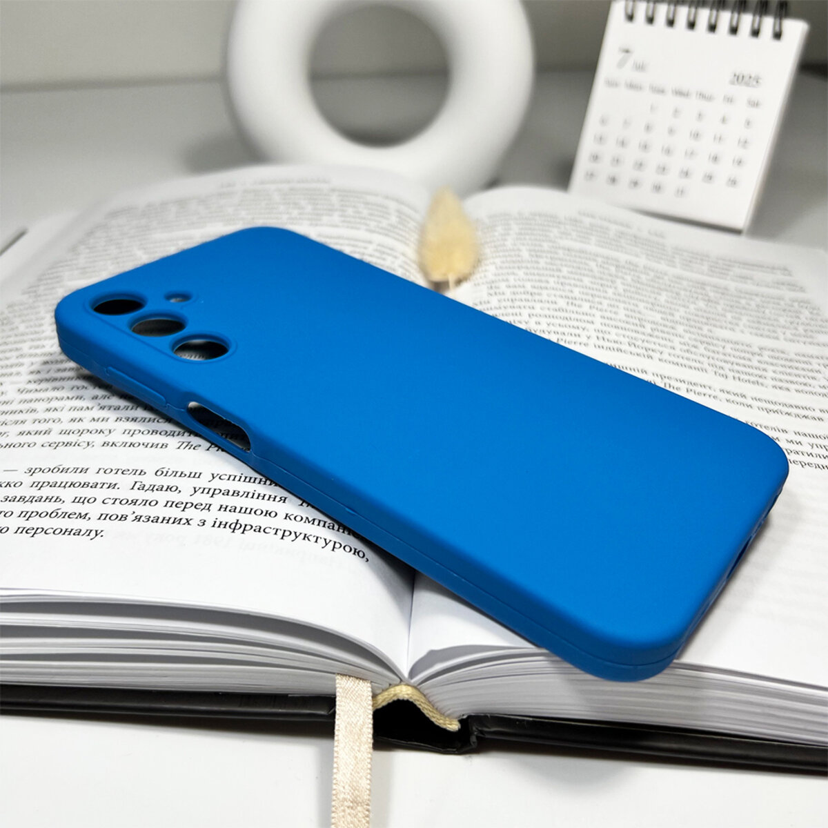 Чохол для смартфона Cosmic Silicone Case AA for Samsung Galaxy A15 Light Blue на малюнкі №4