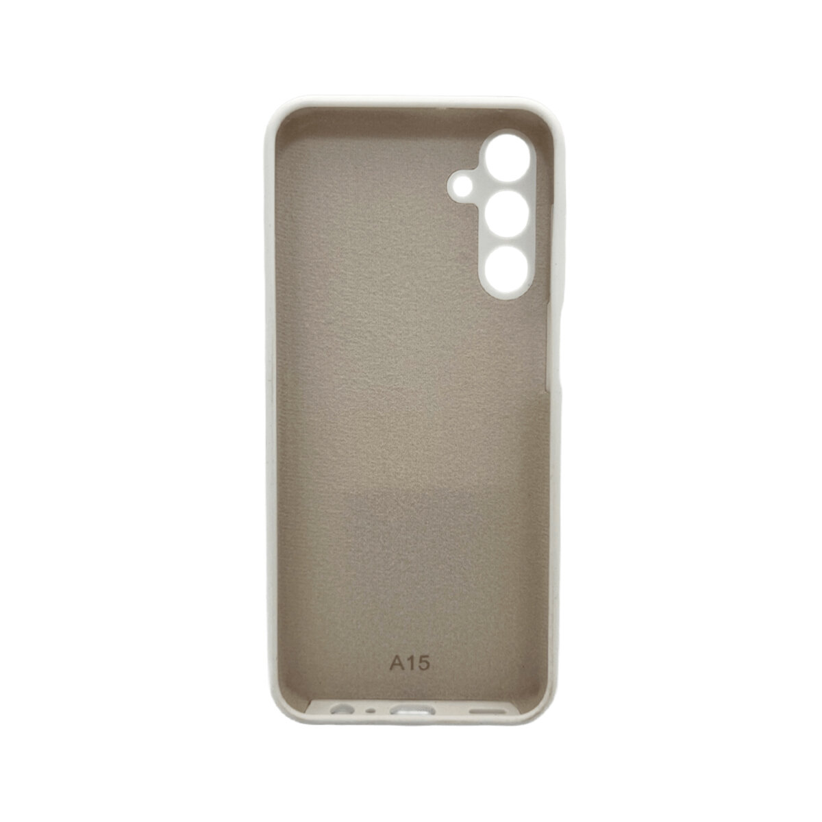 Чохол для смартфона Cosmic Silicone Case AA for Samsung Galaxy A15 White на малюнкі №3