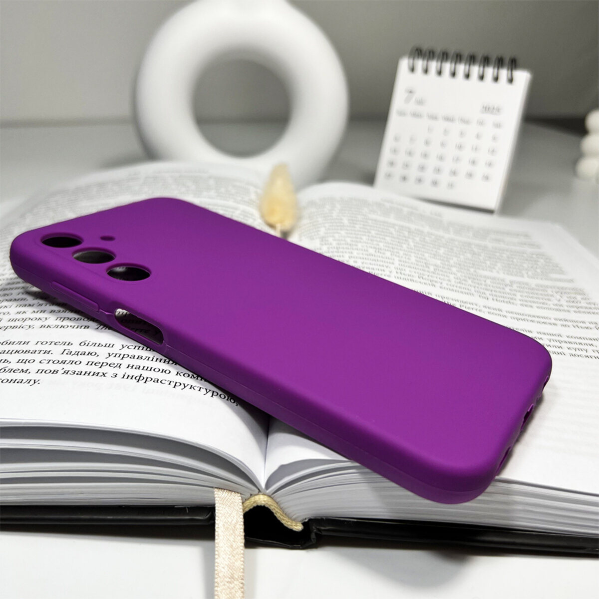 Чохол для смартфона Cosmic Silicone Case AA for Samsung Galaxy A25 5G Purple на малюнкі №4