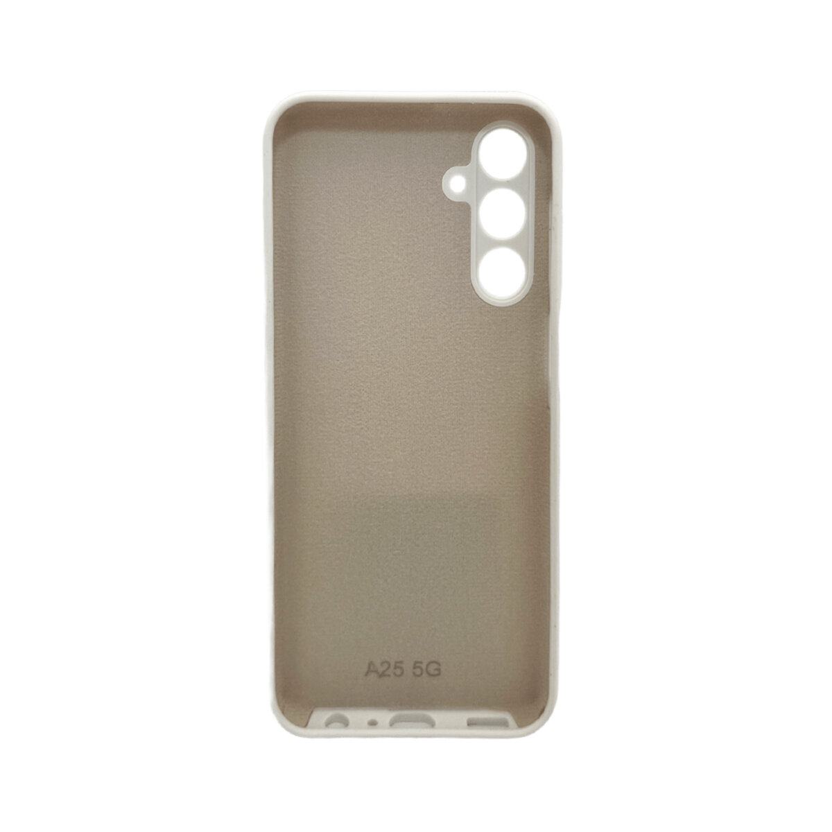 Чохол для смартфона Cosmic Silicone Case AA for Samsung Galaxy A25 5G White на малюнкі №3