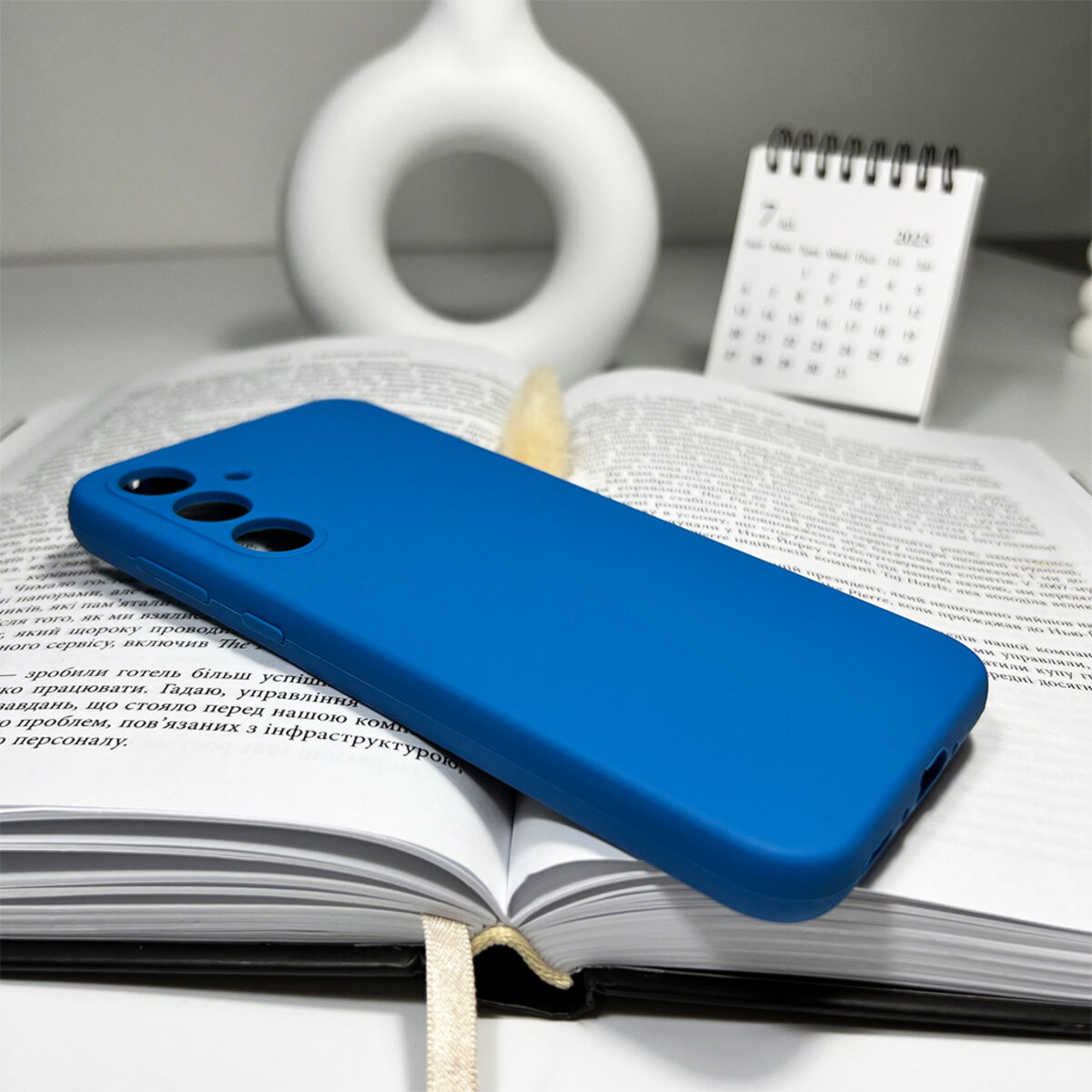Чохол для смартфона Cosmic Silicone Case AA for Samsung Galaxy A35 Light Blue на малюнкі №4