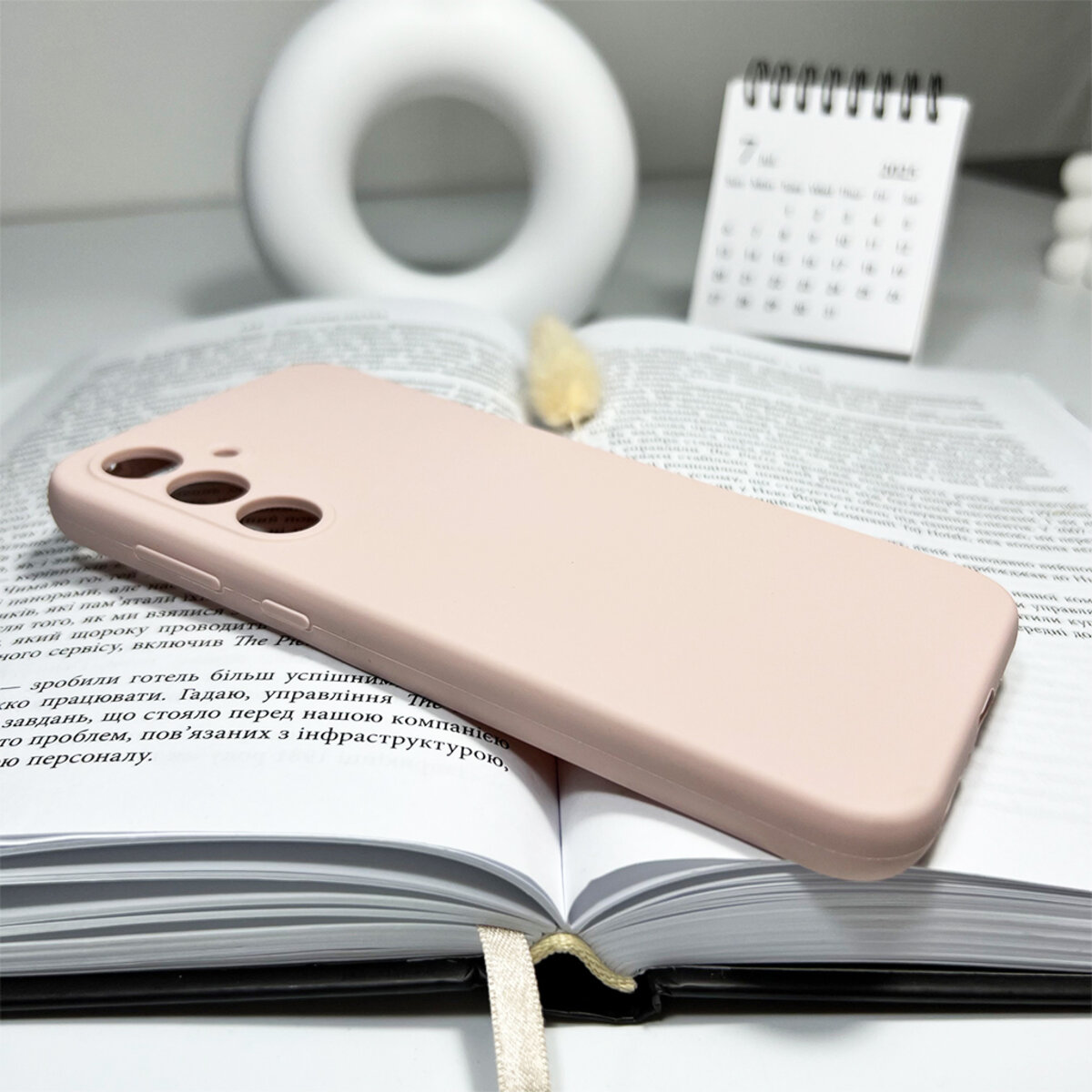 Чохол для смартфона Cosmic Silicone Case AA for Samsung Galaxy A35 Sand Powder на малюнкі №4