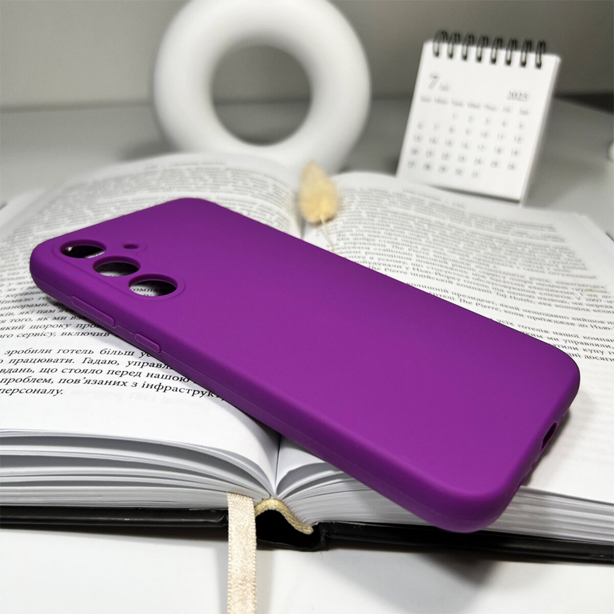Чохол для смартфона Cosmic Silicone Case AA for Samsung Galaxy A35 Purple на малюнкі №4