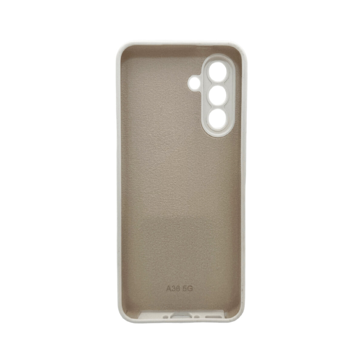 Чохол для смартфона Cosmic Silicone Case AA for Samsung Galaxy A36 White на малюнкі №3