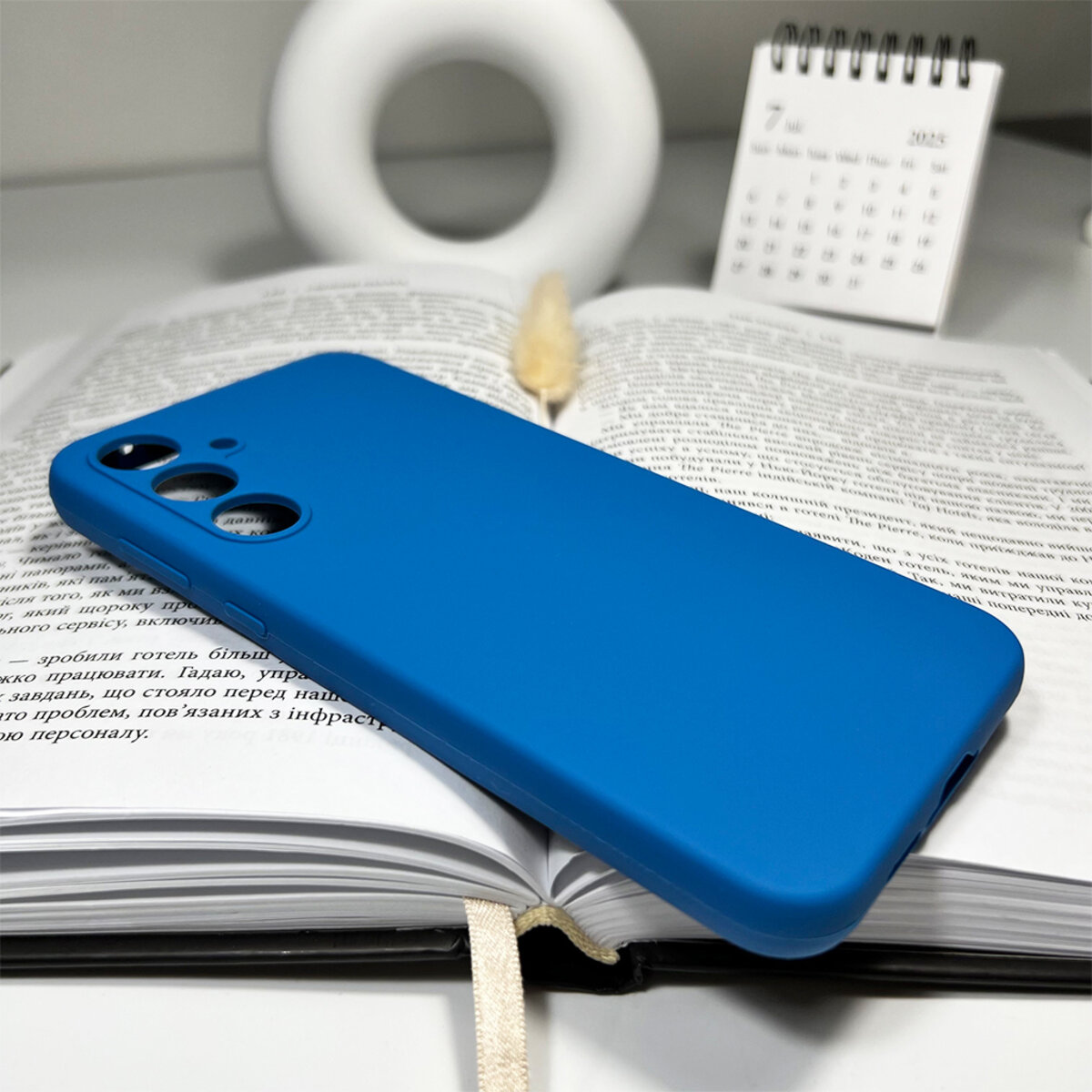Чохол для смартфона Cosmic Silicone Case AA for Samsung Galaxy A55 Light Blue на малюнкі №4