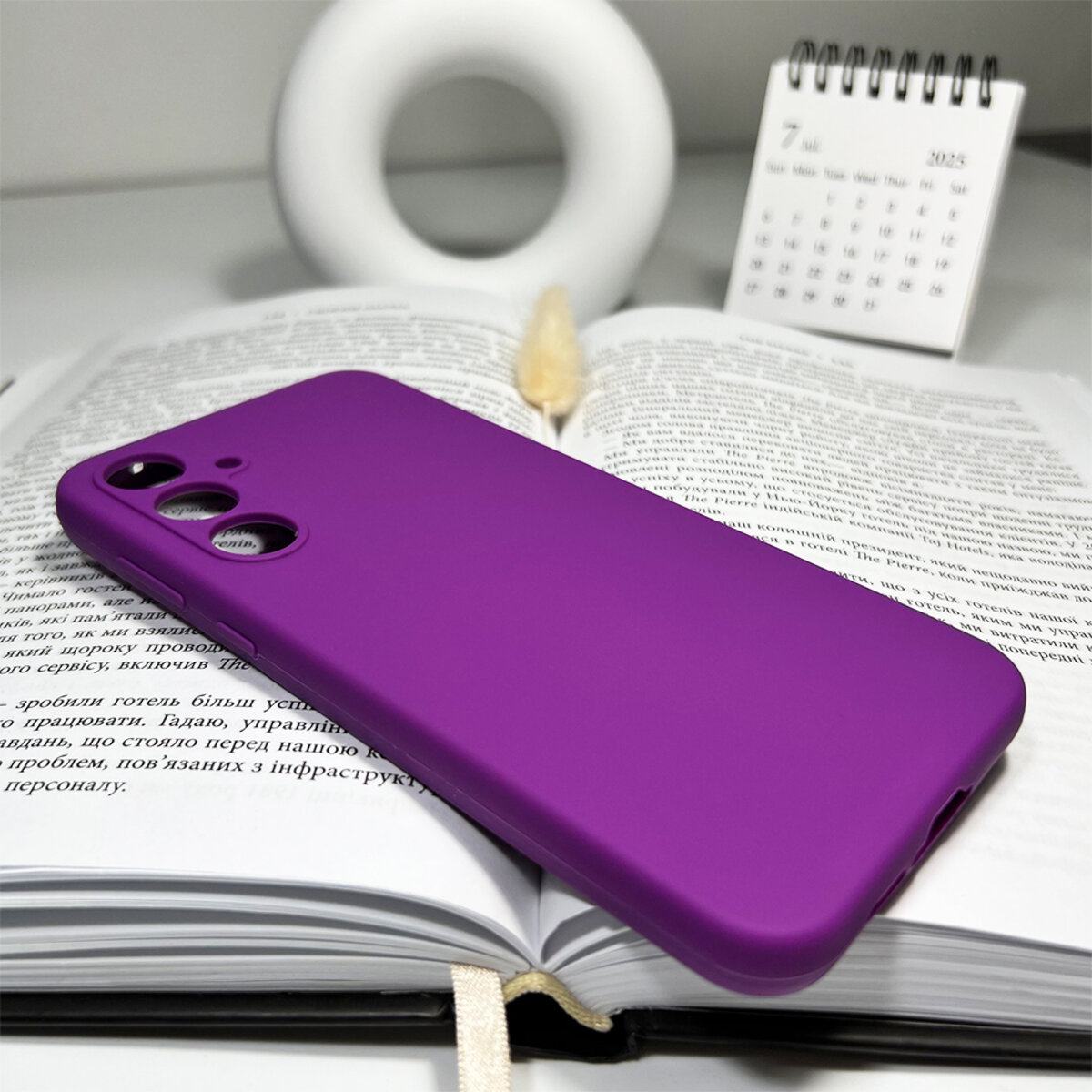 Чохол для смартфона Cosmic Silicone Case AA for Samsung Galaxy A55 Purple на малюнкі №4