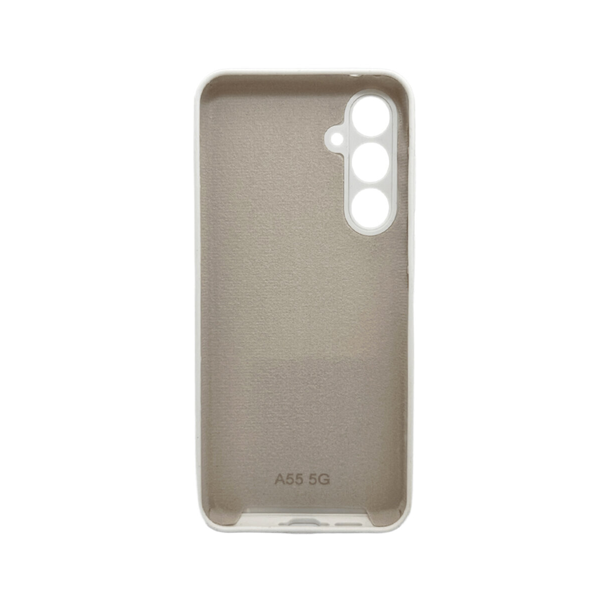 Чохол для смартфона Cosmic Silicone Case AA for Samsung Galaxy A55 White на малюнкі №3