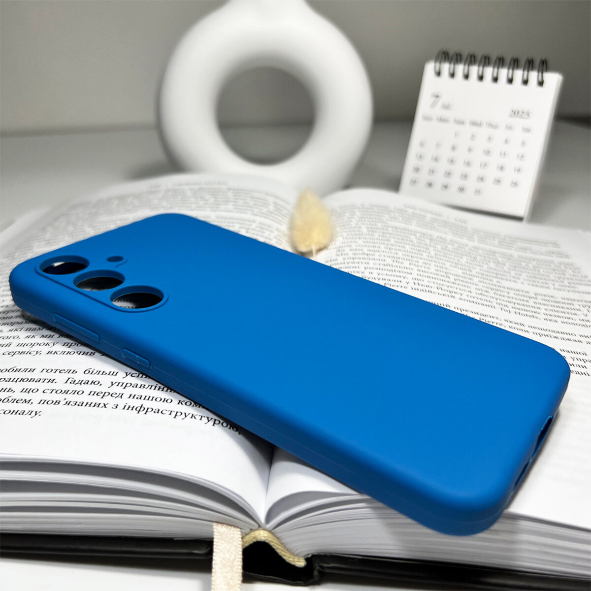 Чохол для смартфона Cosmic Silicone Case AA for Samsung Galaxy S24 FE 5G Light Blue на малюнкі №4