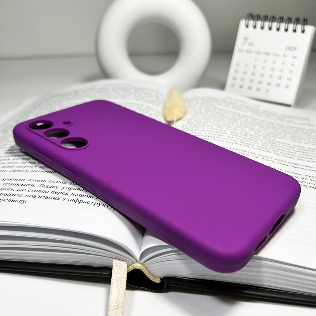 Чохол для смартфона Cosmic Silicone Case AA for Samsung Galaxy S24 FE 5G Purple на малюнкі №4