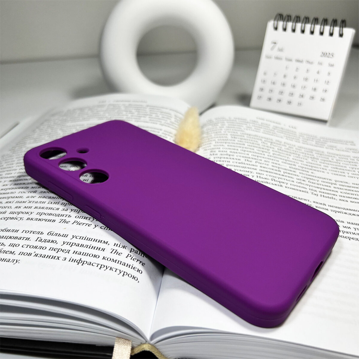 Чохол для смартфона Cosmic Silicone Case AA for Samsung Galaxy S24 Plus Purple на малюнкі №4