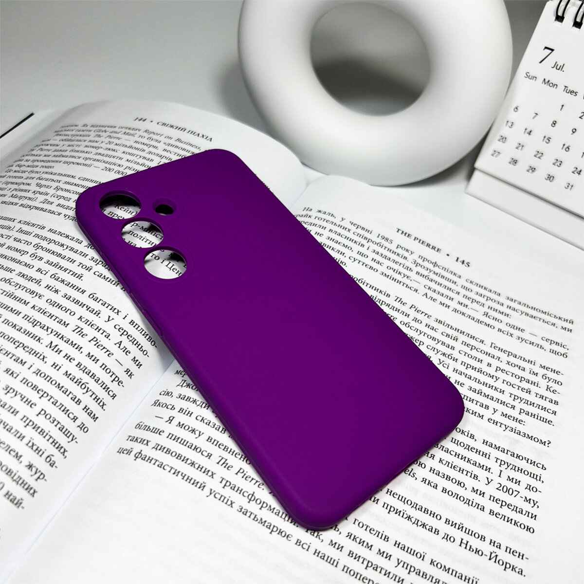 Чохол для смартфона Cosmic Silicone Case AA for Samsung Galaxy S25 Purple на малюнкі №4
