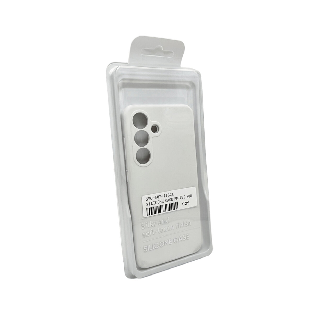 Чохол для смартфона Cosmic Silicone Case AA for Samsung Galaxy S25 White на малюнкі №2