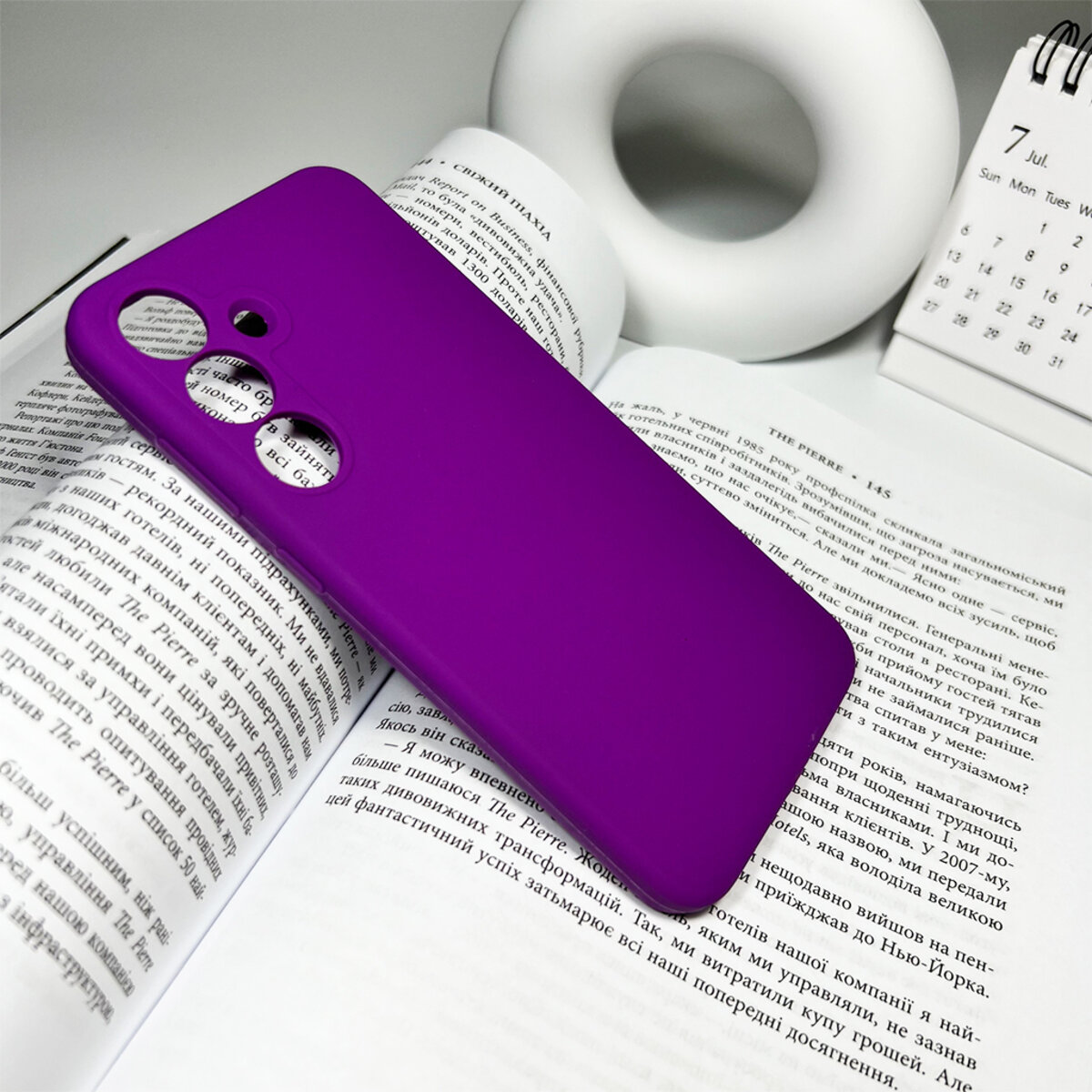 Чохол для смартфона Cosmic Silicone Case AA for Samsung Galaxy S25 Plus Purple на малюнкі №4