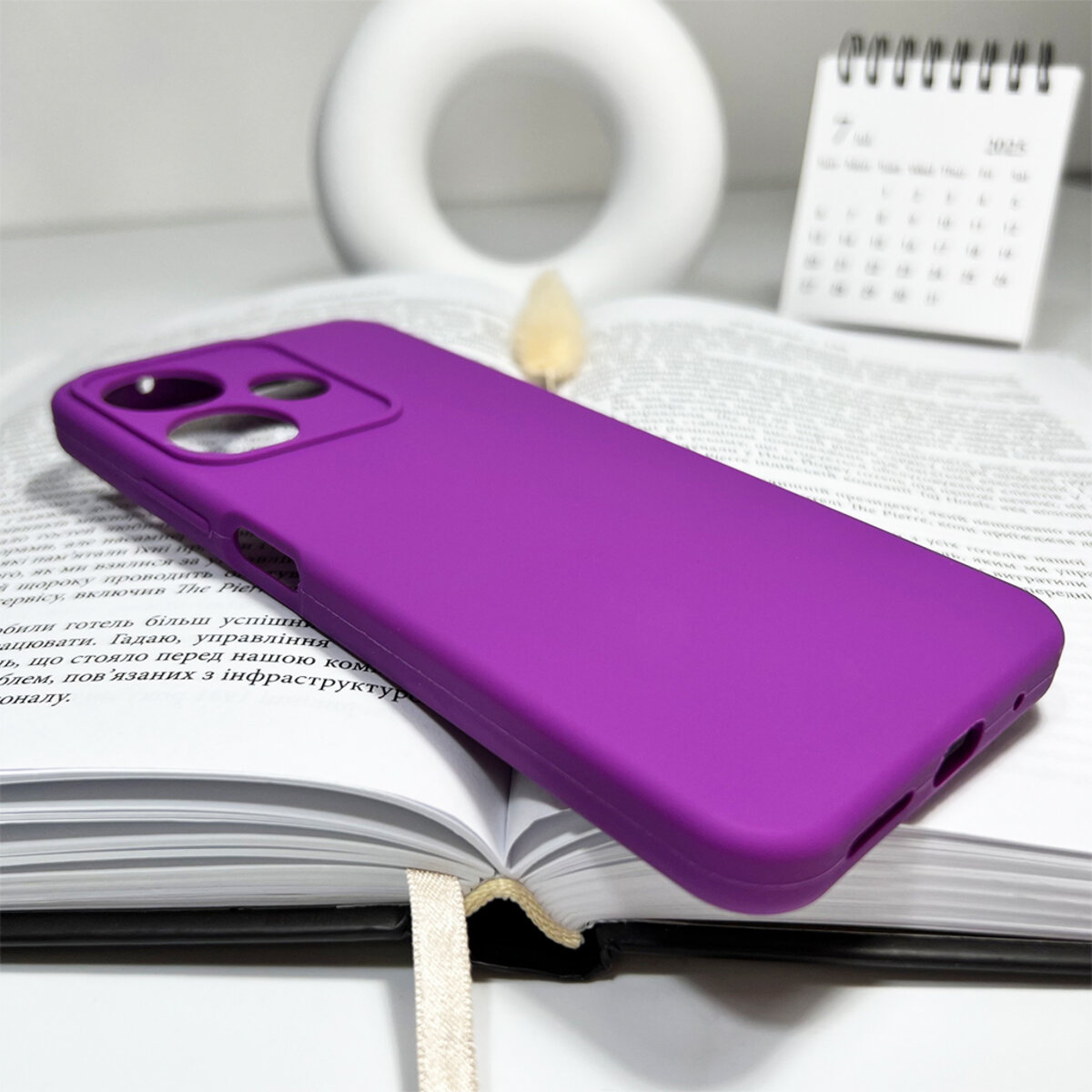Чохол для смартфона Cosmic Silicone Case AA for Xiaomi Redmi 13 4G Purple на малюнкі №4