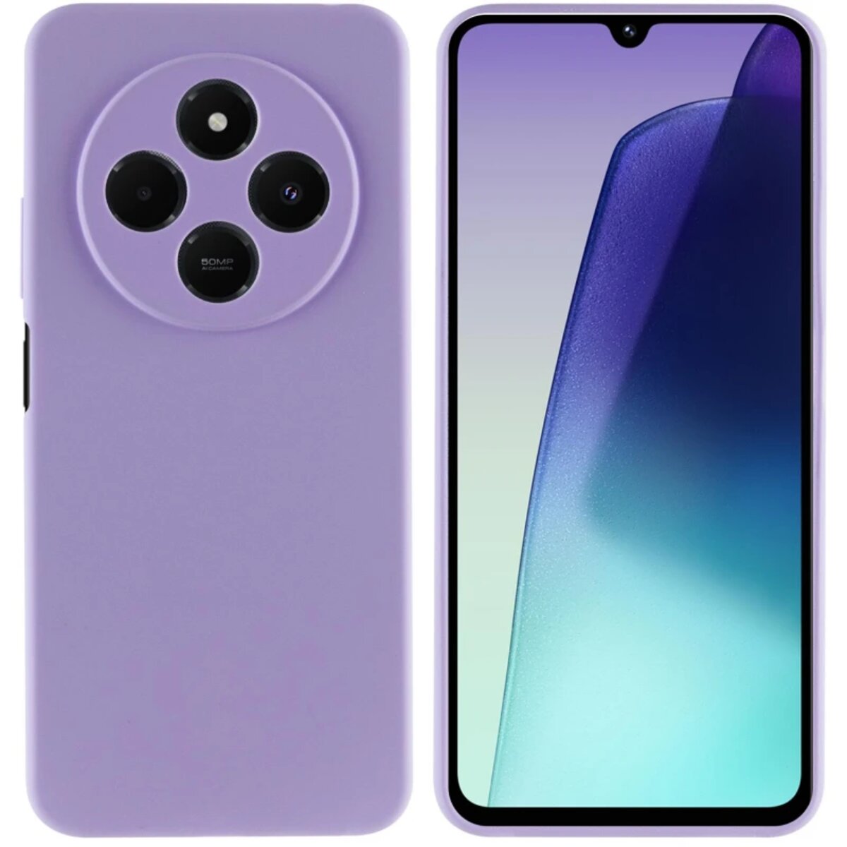 Чохол для смартфона Cosmic Silicone Case AA for Xiaomi Redmi 14C Elegant Purple на малюнкі №3