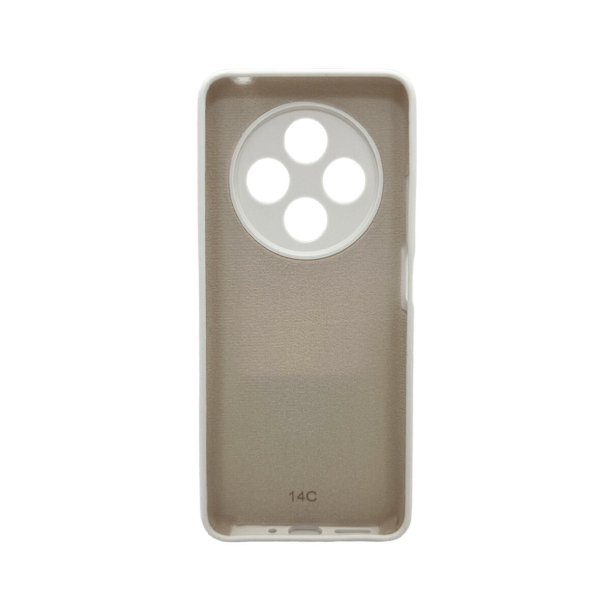 Чохол для смартфона Cosmic Silicone Case AA for Xiaomi Redmi 14C White на малюнкі №3