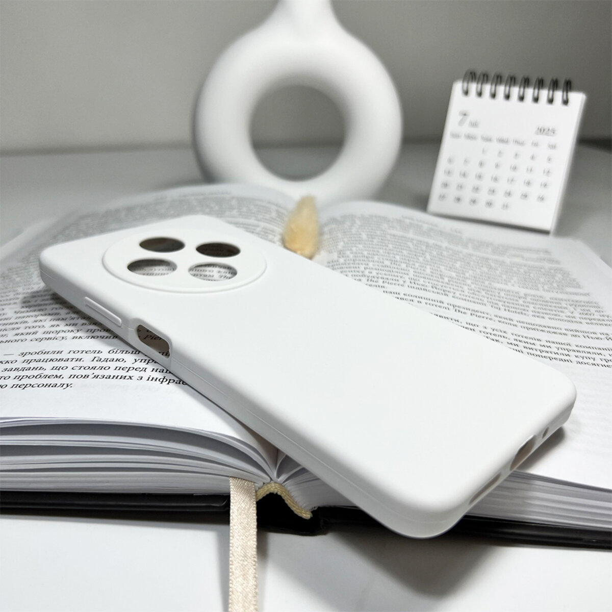 Чохол для смартфона Cosmic Silicone Case AA for Xiaomi Redmi 14C White на малюнкі №4