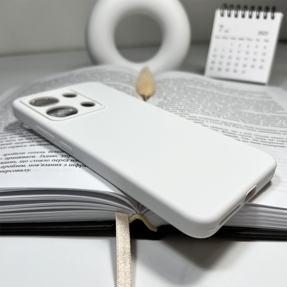 Чохол для смартфона Cosmic Silicone Case AA for Xiaomi Redmi Note 13 4G White на малюнкі №4