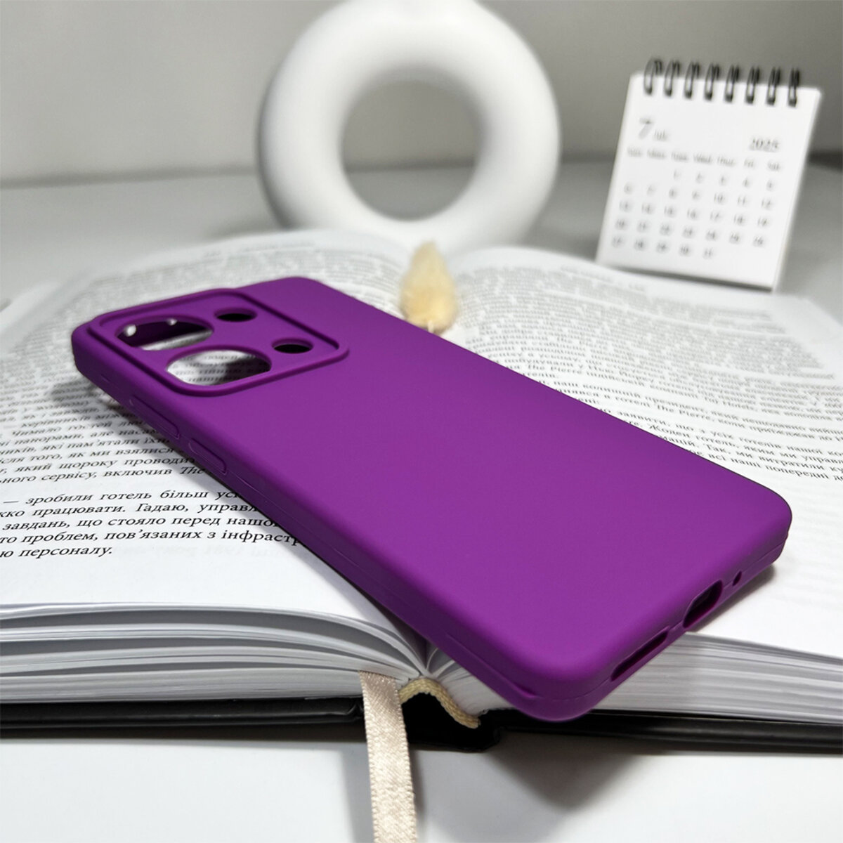 Чохол для смартфона Cosmic Silicone Case AA for Xiaomi Redmi Note 13 Pro 4G Purple на малюнкі №4