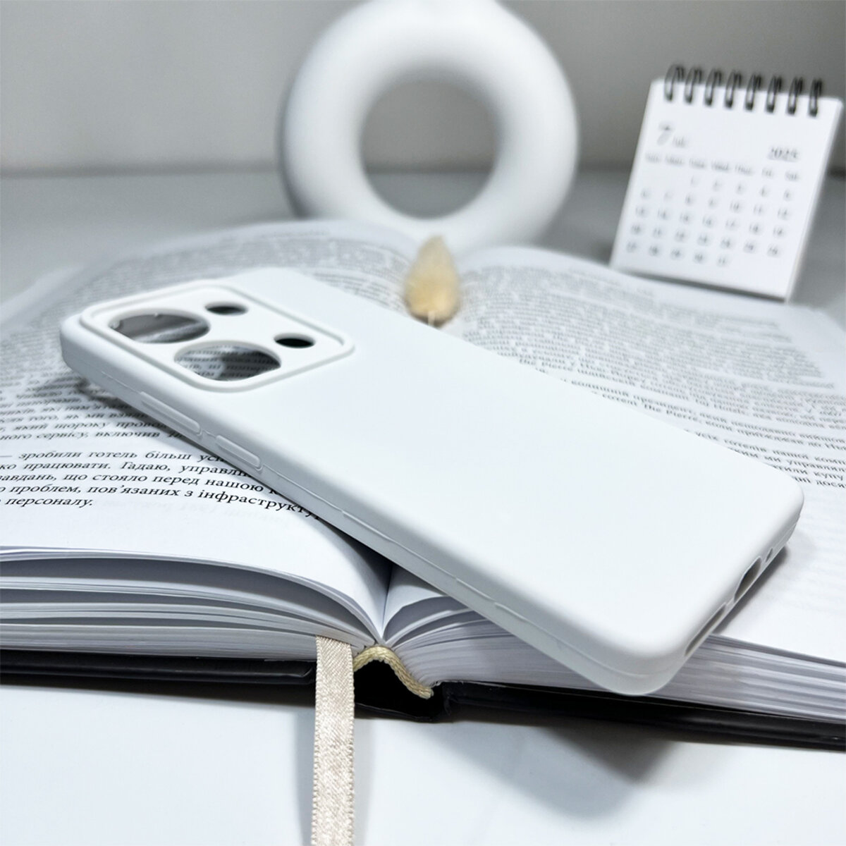 Чохол для смартфона Cosmic Silicone Case AA for Xiaomi Redmi Note 13 Pro 4G White на малюнкі №4