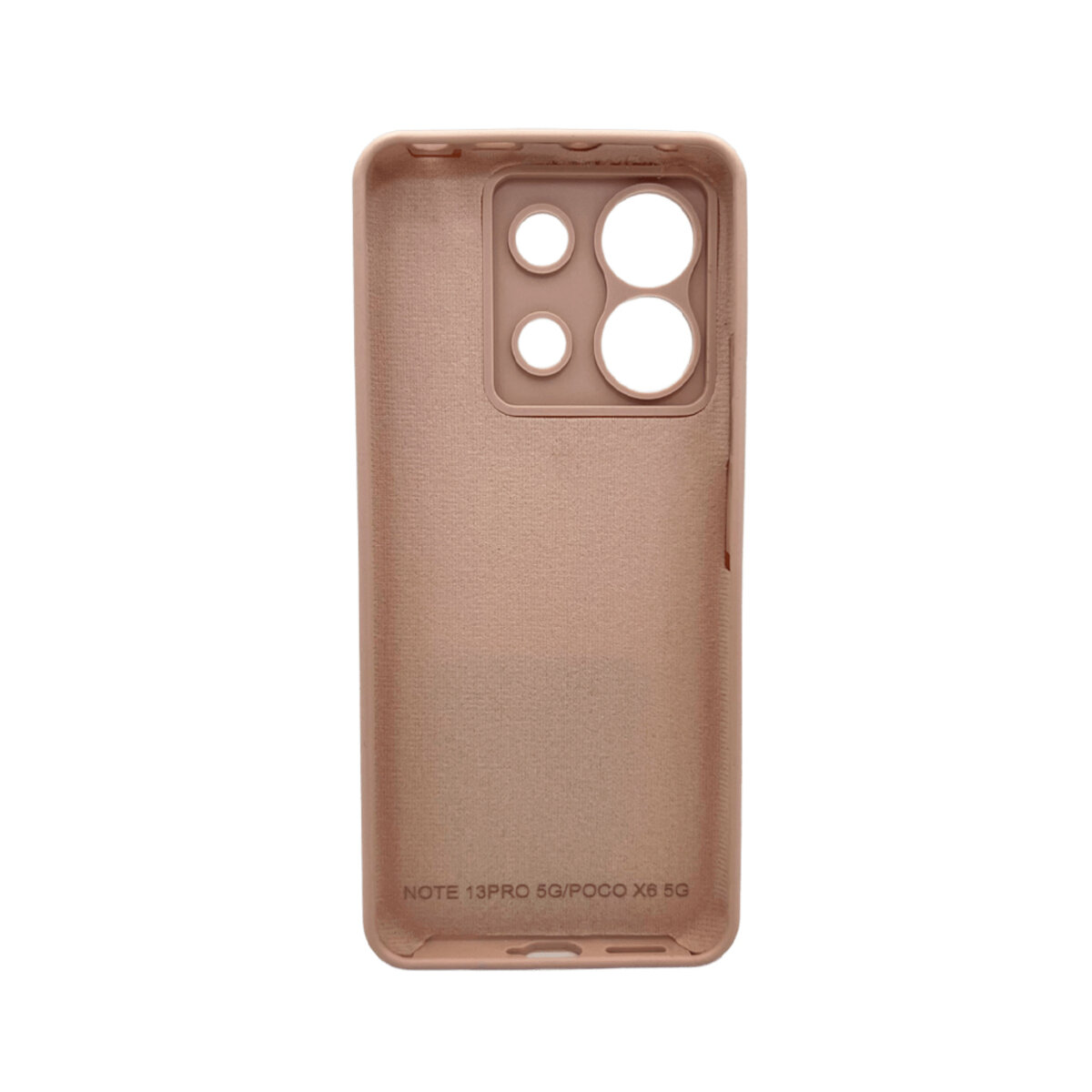 Чохол для смартфона Cosmic Silicone Case AA for Xiaomi Redmi Note 13 Pro 5G/POCO X6 5G Sand Powder на малюнкі №3