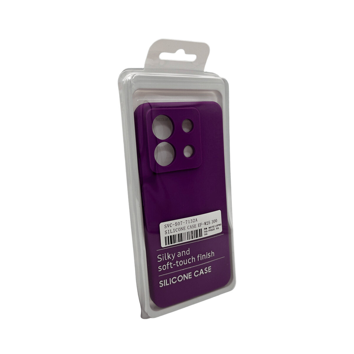 Чохол для смартфона Cosmic Silicone Case AA for Xiaomi Redmi Note 13 Pro 5G/POCO X6 5G Purple на малюнкі №2