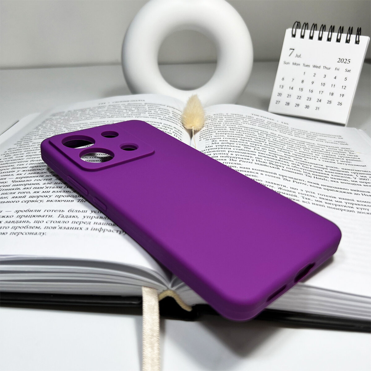 Чохол для смартфона Cosmic Silicone Case AA for Xiaomi Redmi Note 13 Pro 5G/POCO X6 5G Purple на малюнкі №4