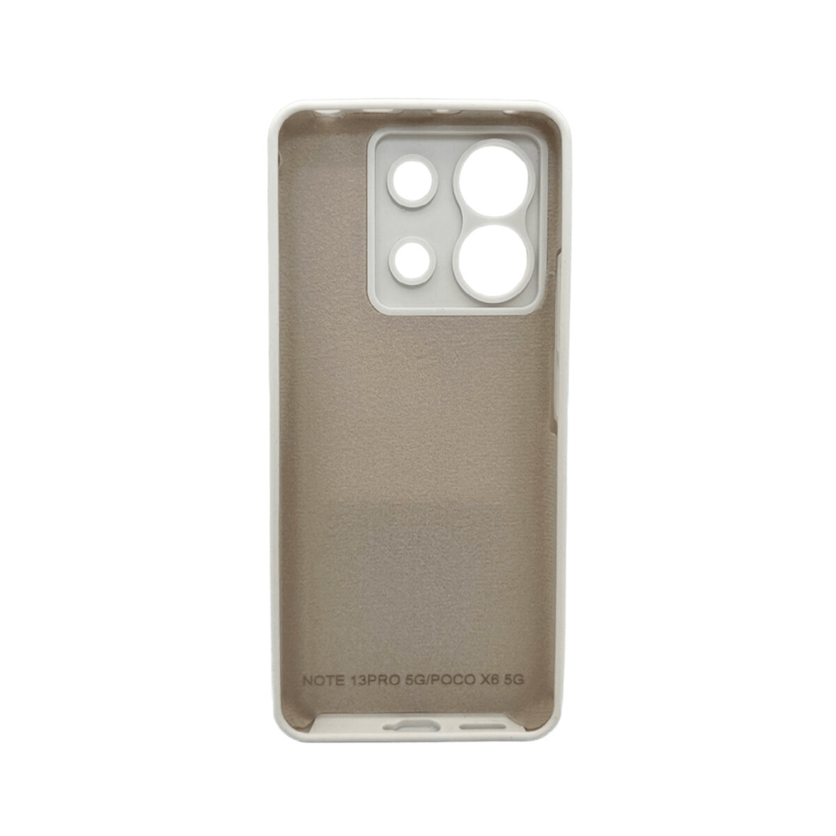 Чохол для смартфона Cosmic Silicone Case AA for Xiaomi Redmi Note 13 Pro 5G/POCO X6 5G White на малюнкі №3