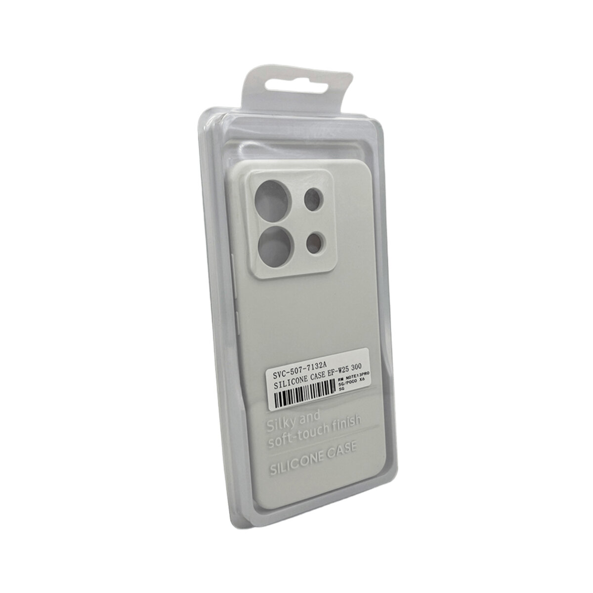 Чохол для смартфона Cosmic Silicone Case AA for Xiaomi Redmi Note 13 Pro 5G/POCO X6 5G White на малюнкі №2