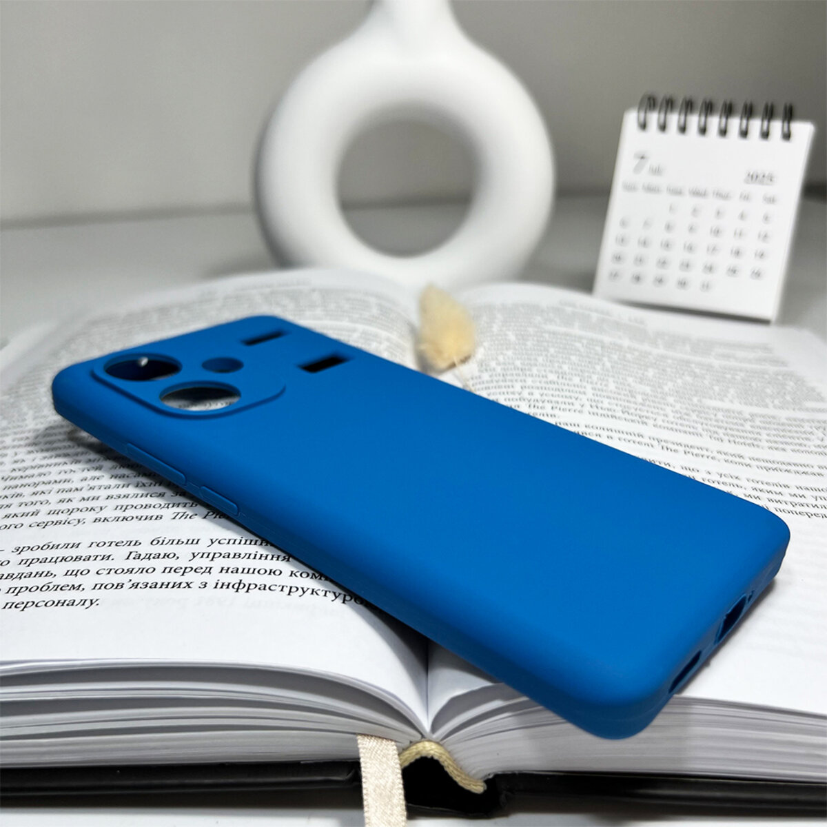 Чохол для смартфона Cosmic Silicone Case AA for Xiaomi Redmi Note 13 Pro Plus 5G Light Blue на малюнкі №4