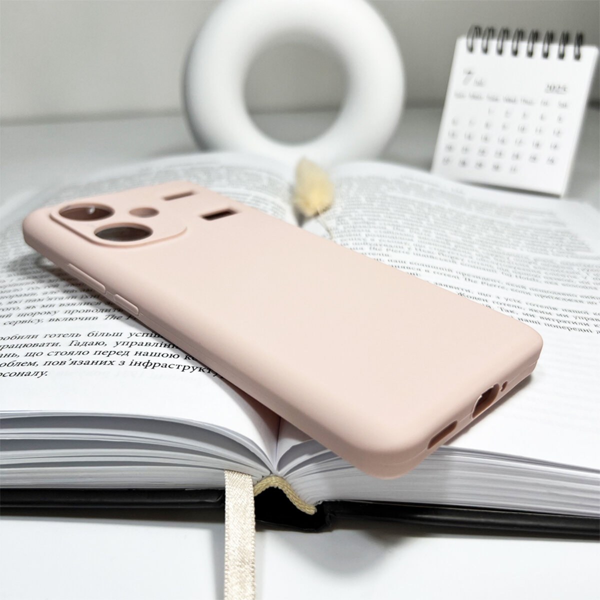 Чохол для смартфона Cosmic Silicone Case AA for Xiaomi Redmi Note 13 Pro Plus 5G Sand Powder на малюнкі №4