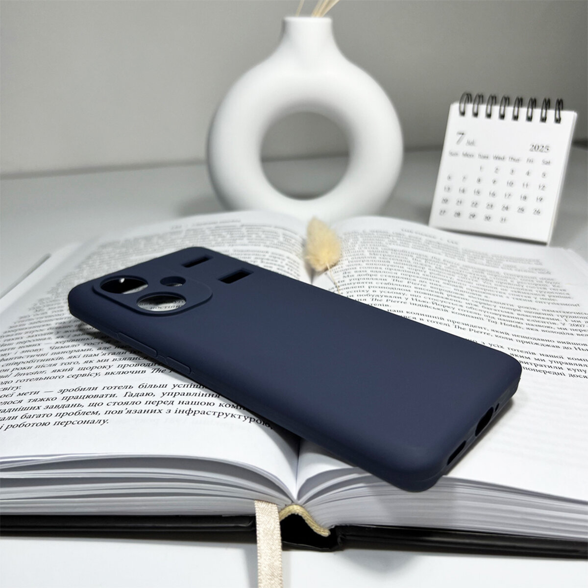 Чохол для смартфона Cosmic Silicone Case AA for Xiaomi Redmi Note 13 Pro Plus 5G Midnight Blue на малюнкі №4