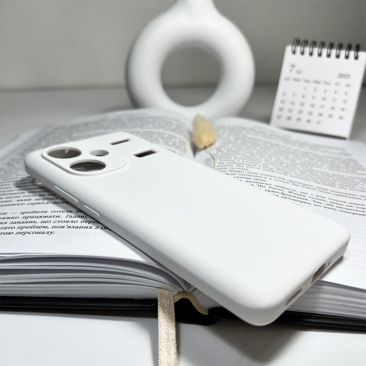 Чохол для смартфона Cosmic Silicone Case AA for Xiaomi Redmi Note 13 Pro Plus 5G White на малюнкі №4