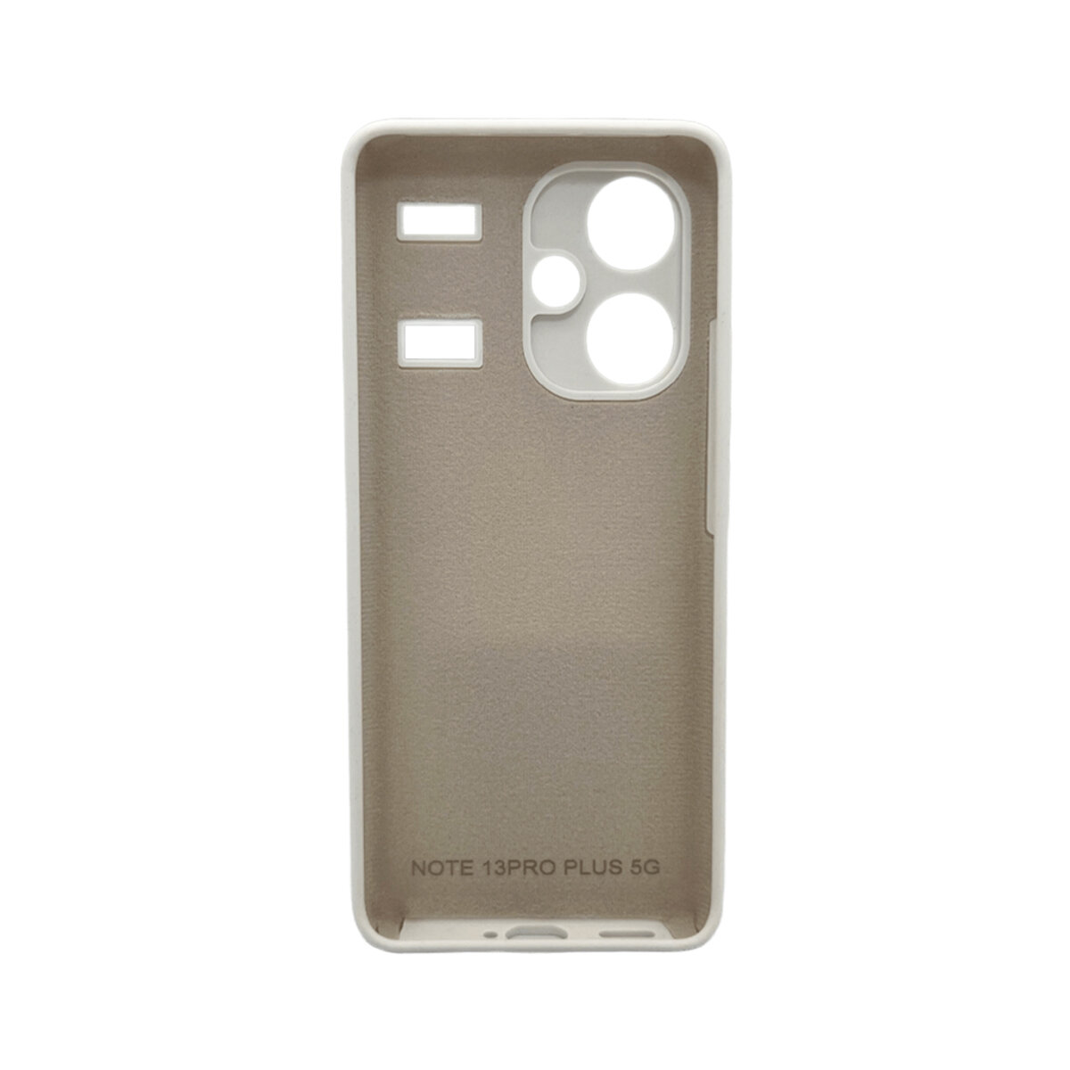Чохол для смартфона Cosmic Silicone Case AA for Xiaomi Redmi Note 13 Pro Plus 5G White на малюнкі №3