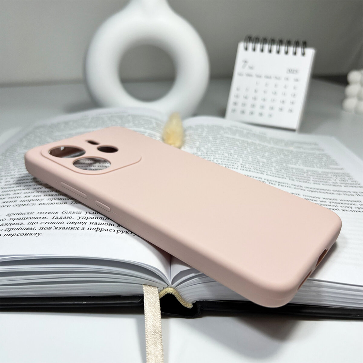 Чохол для смартфона Cosmic Silicone Case AA for Xiaomi Redmi Note 14 4G (EUR VER) Sand Powder на малюнкі №4