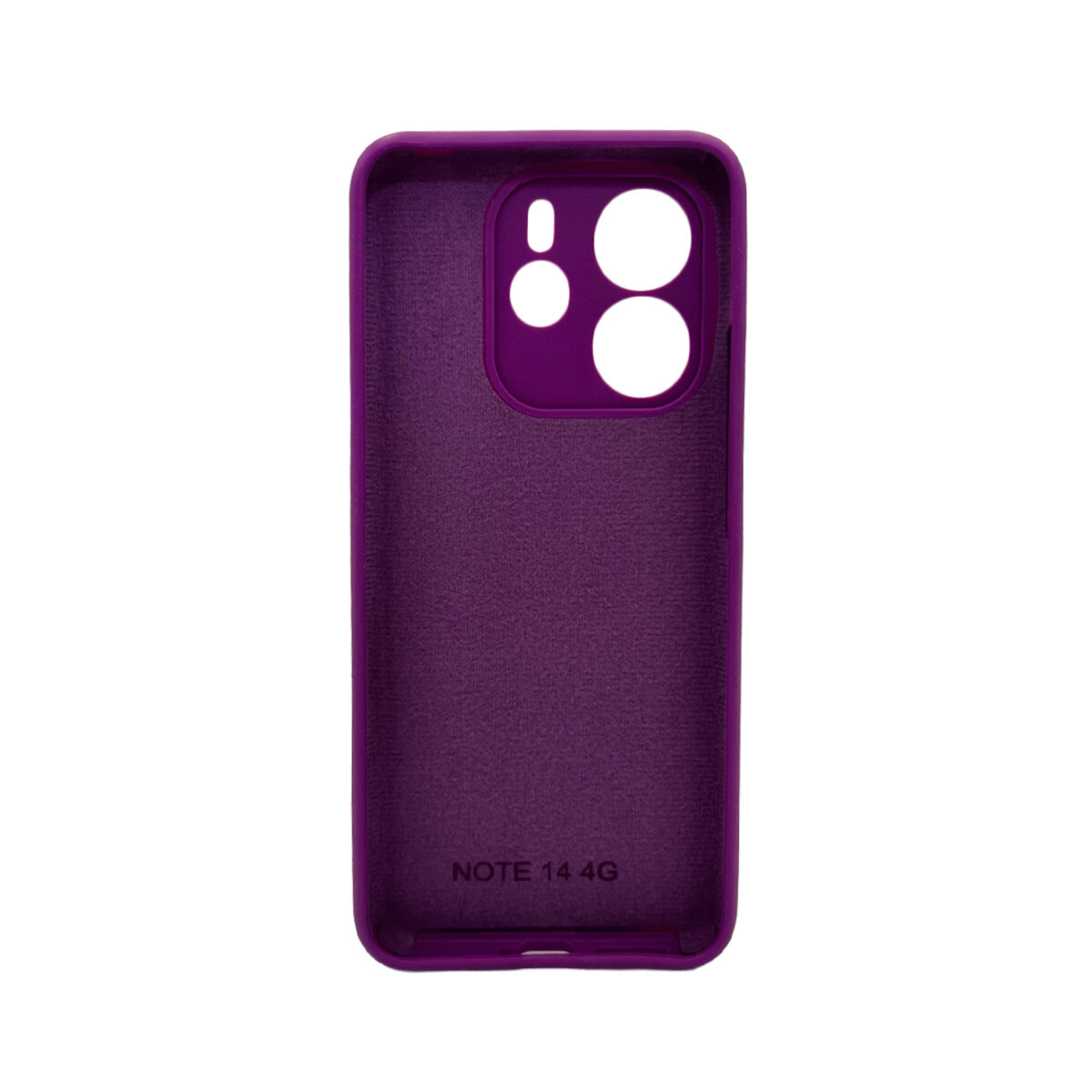 Чохол для смартфона Cosmic Silicone Case AA for Xiaomi Redmi Note 14 4G (EUR VER) Purple на малюнкі №3