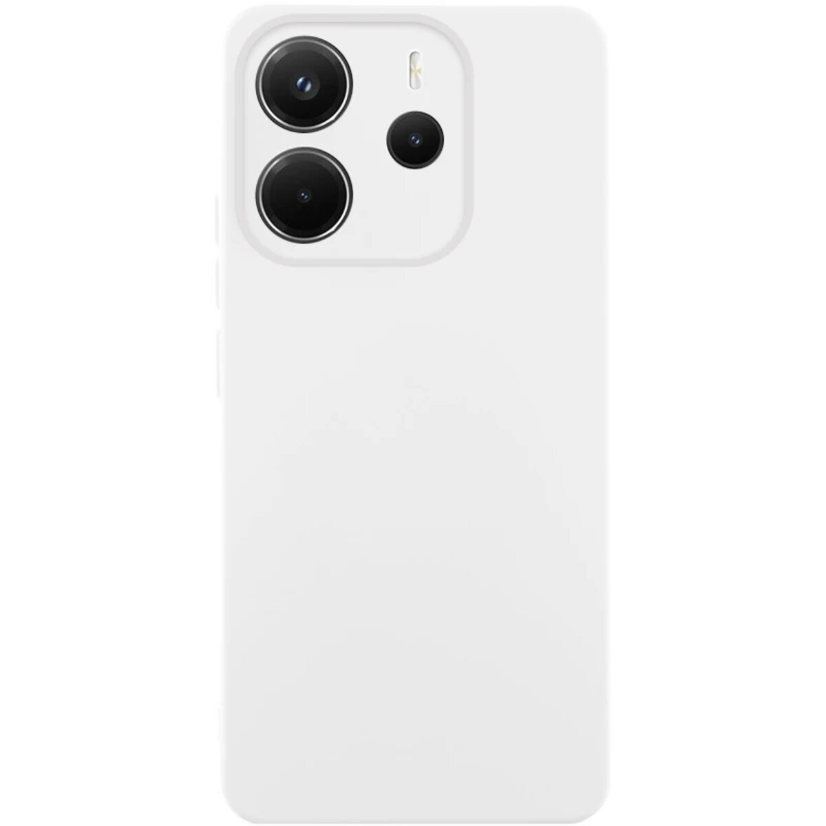 Чохол для смартфона Cosmic Silicone Case AA for Xiaomi Redmi Note 14 4G (EUR VER) White на малюнкі №1