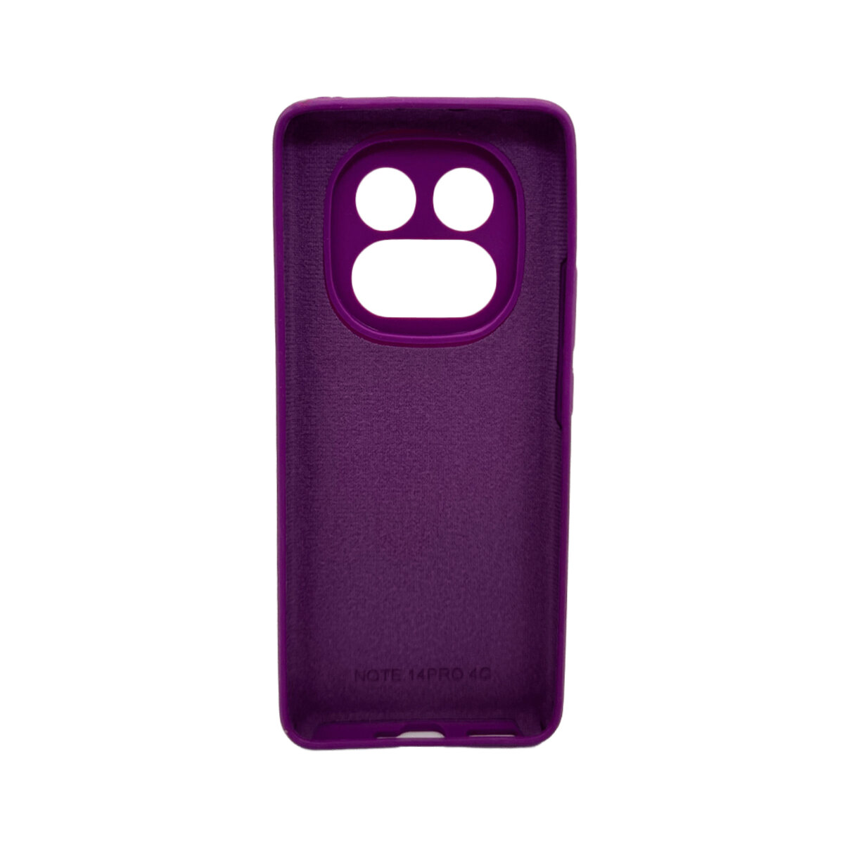 Чохол для смартфона Cosmic Silicone Case AA for Xiaomi Redmi Note 14 Pro 4G Purple на малюнкі №3