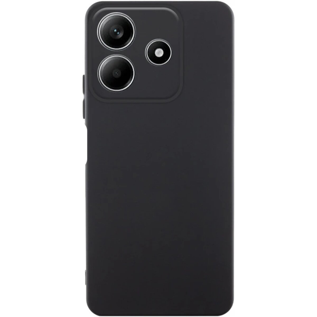 Чохол для смартфона Cosmic Silicone Case AA for Xiaomi Redmi Note 14 5G Black на малюнкі №1
