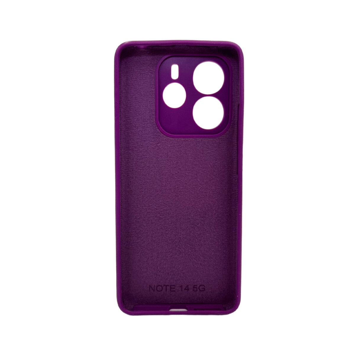 Чохол для смартфона Cosmic Silicone Case AA for Xiaomi Redmi Note 14 5G Purple на малюнкі №3