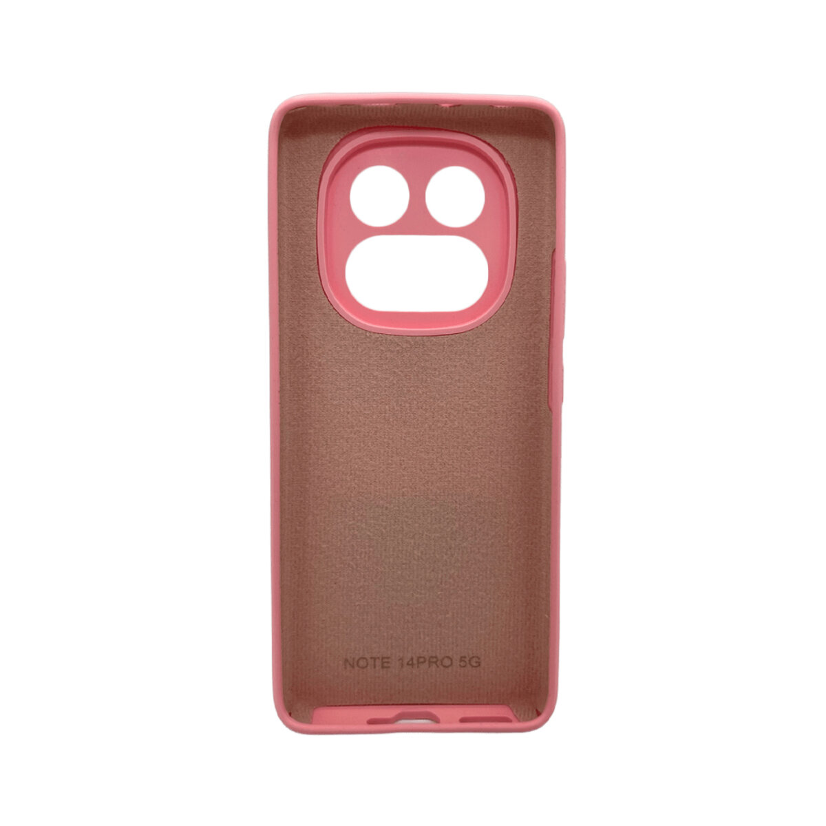 Чохол для смартфона Cosmic Silicone Case AA for Xiaomi Redmi Note 14 Pro 5G Rose Pink на малюнкі №3