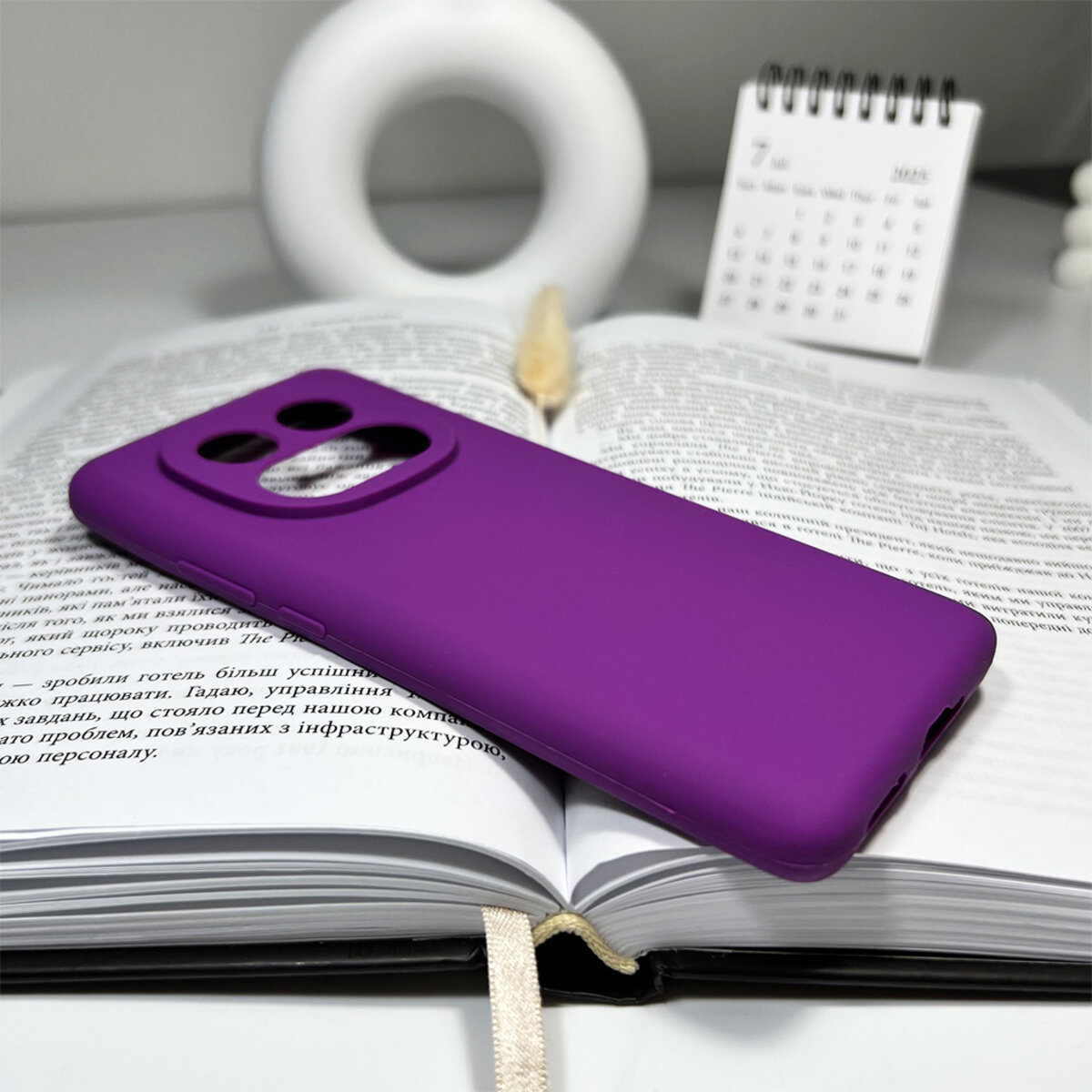 Чохол для смартфона Cosmic Silicone Case AA for Xiaomi Redmi Note 14 Pro 5G Purple на малюнкі №4