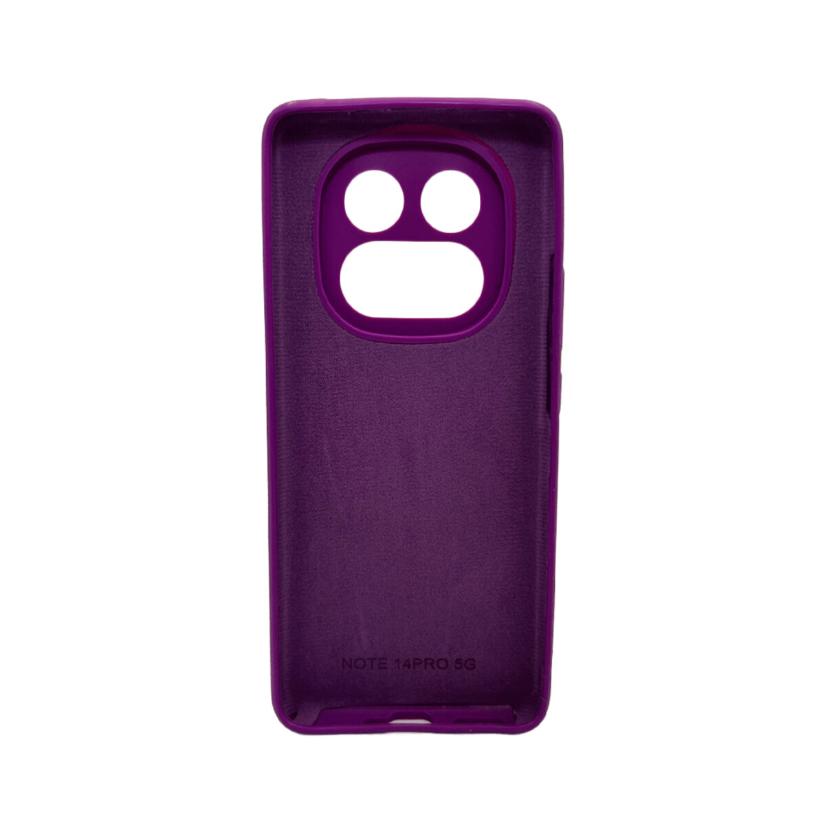 Чохол для смартфона Cosmic Silicone Case AA for Xiaomi Redmi Note 14 Pro 5G Purple на малюнкі №3